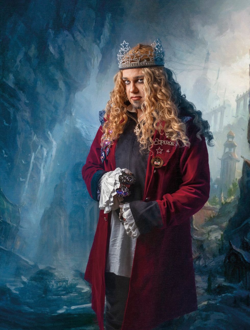 Ben Fink fantasy photo exhibit Noble Deeds Mythic Portraits of the Imperial Court STONEWALL NATIONAL MUSEUM EXHIBIT