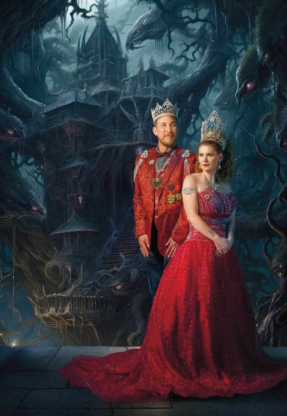 Ben Fink fantasy photo exhibit Noble Deeds Mythic Portraits of the Imperial Court STONEWALL NATIONAL MUSEUM EXHIBIT