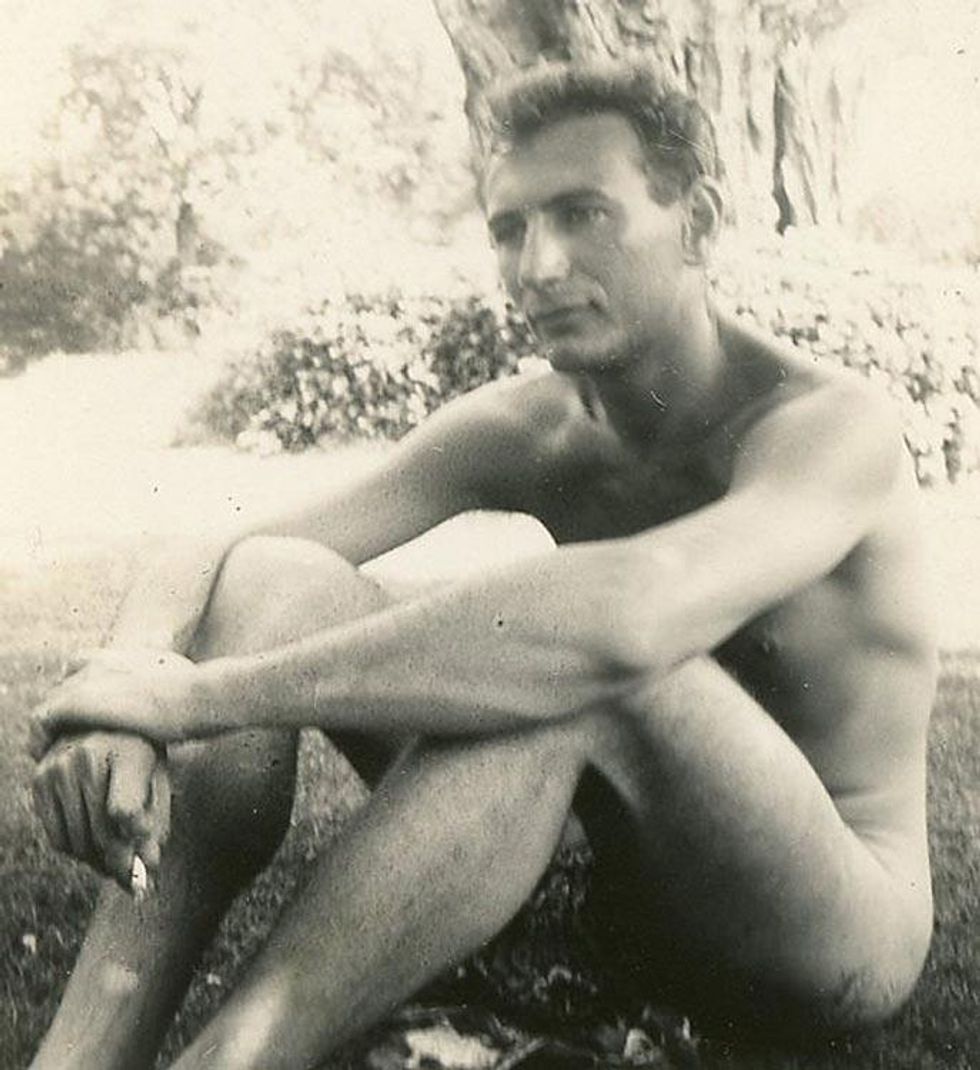 Bernard Perlin at Stone-blossom (1945)