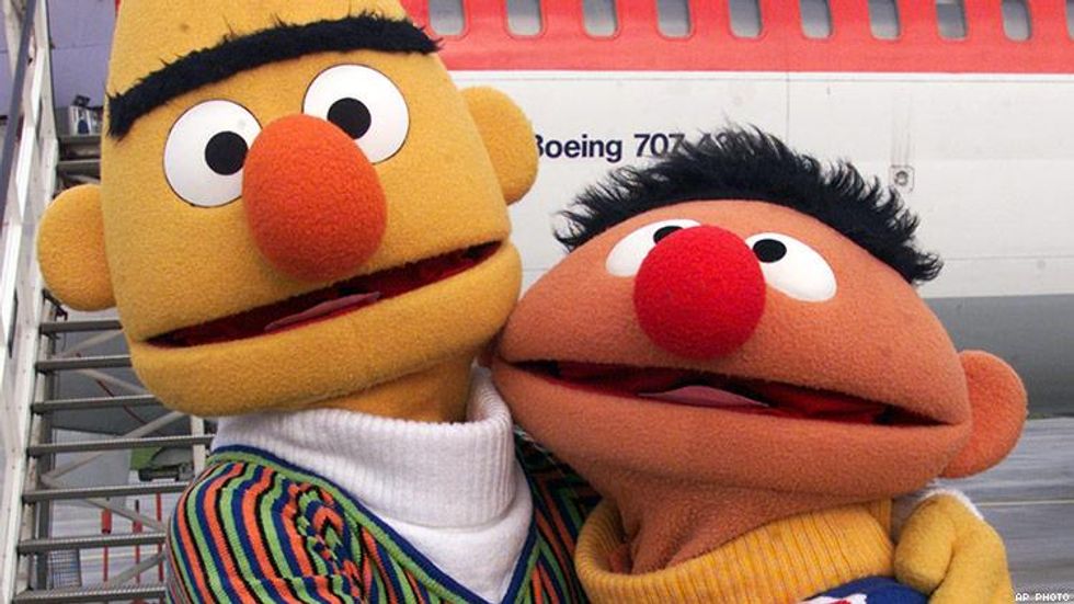 980px x 551px - As 'Sesame Street' Turns 50, a Gay Writer Reflects on Bert & Ernie