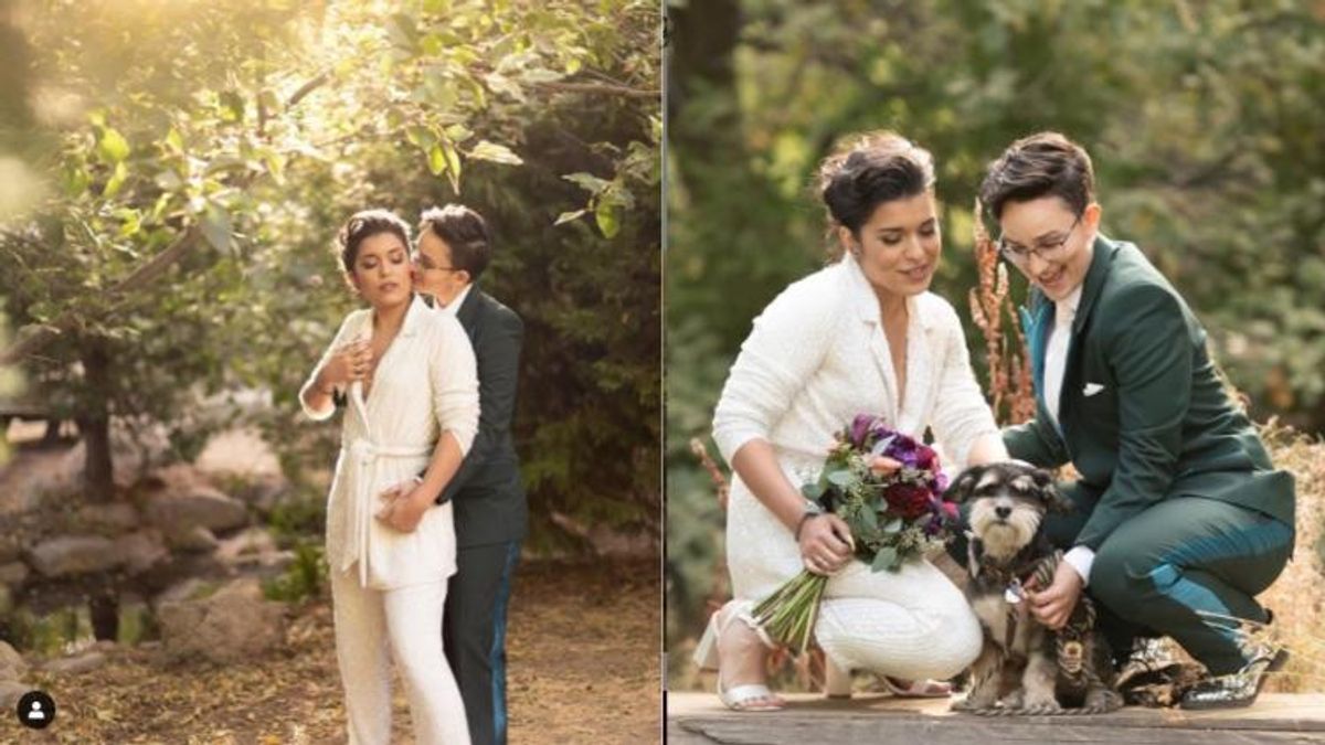 Bex Taylor-Klaus and Alicia Sixtos getting married