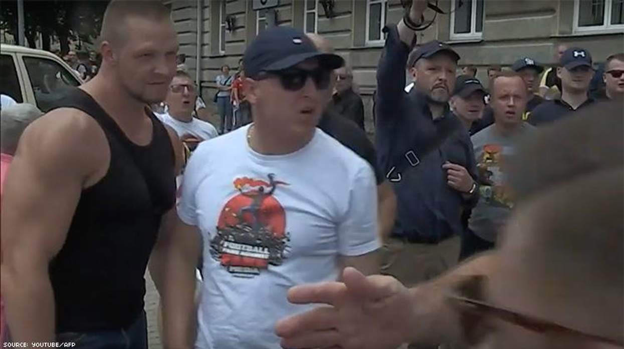 Bialystok Pride protesters