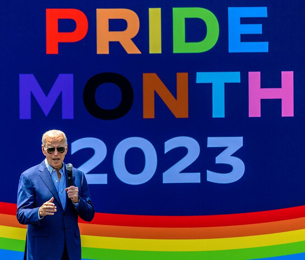 Biden at 2023 Pride Month celebration