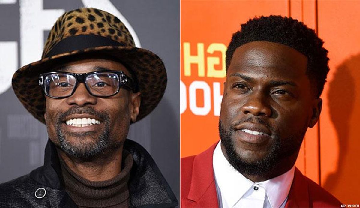 Billy Porter and Kevin Hart 