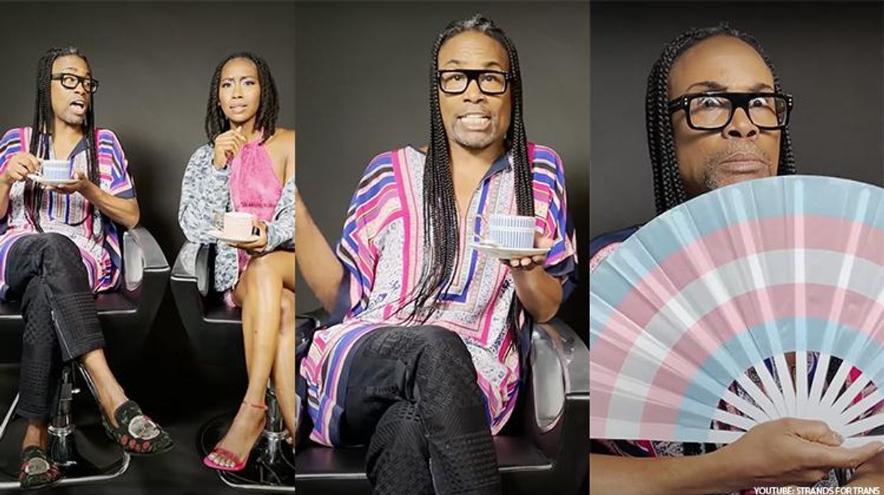 Billy Porter and Lynae Vanee