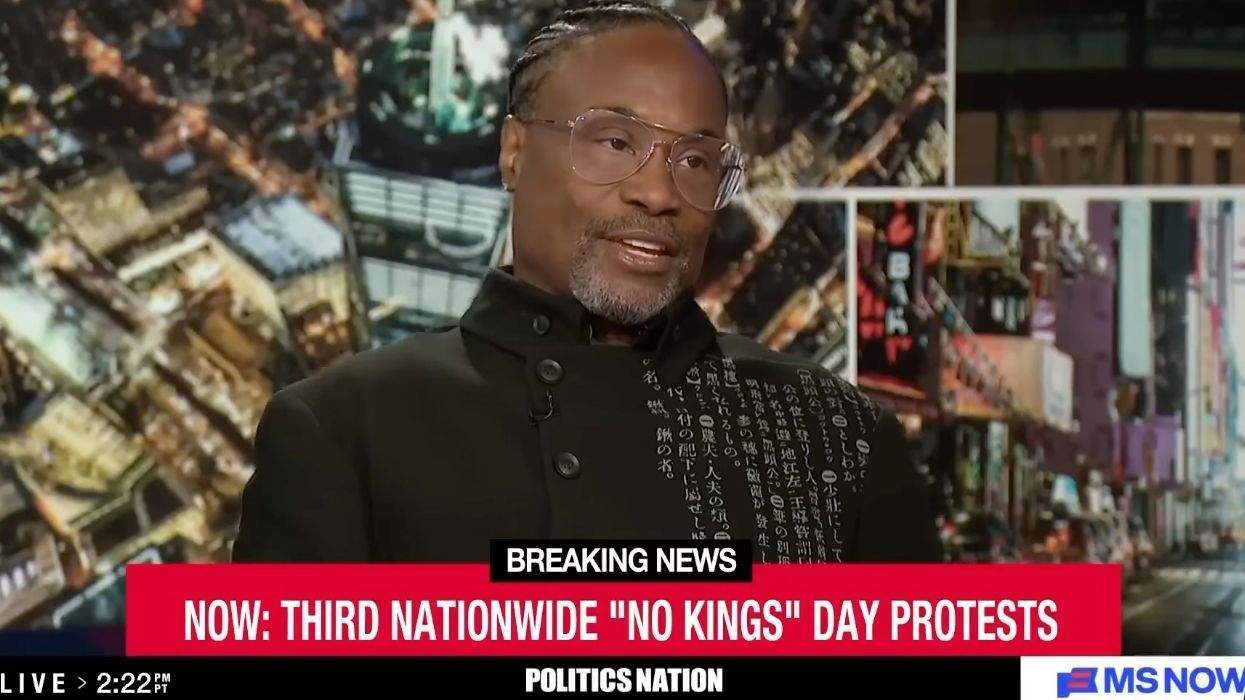 billy porter speaks on MS NOW