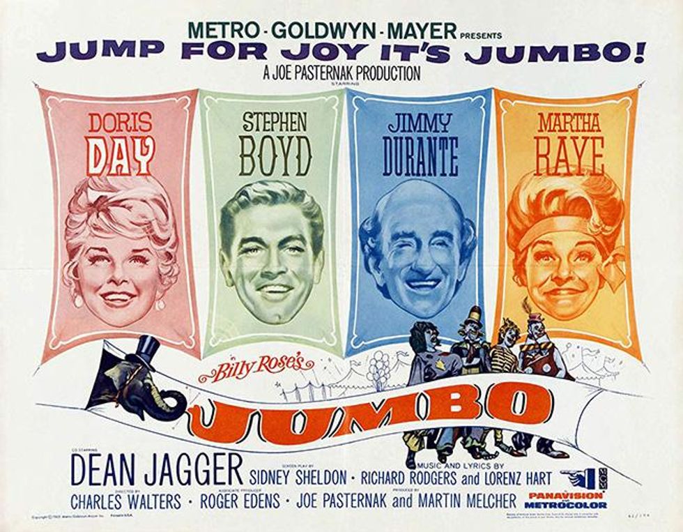 Billy Rose's Jumbo, 1962