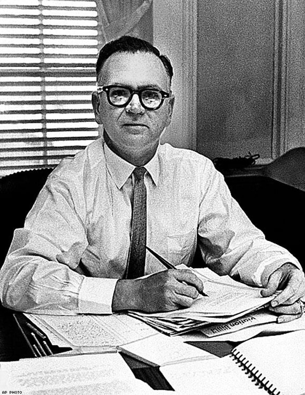 BJ Brings Down LBJ Honcho