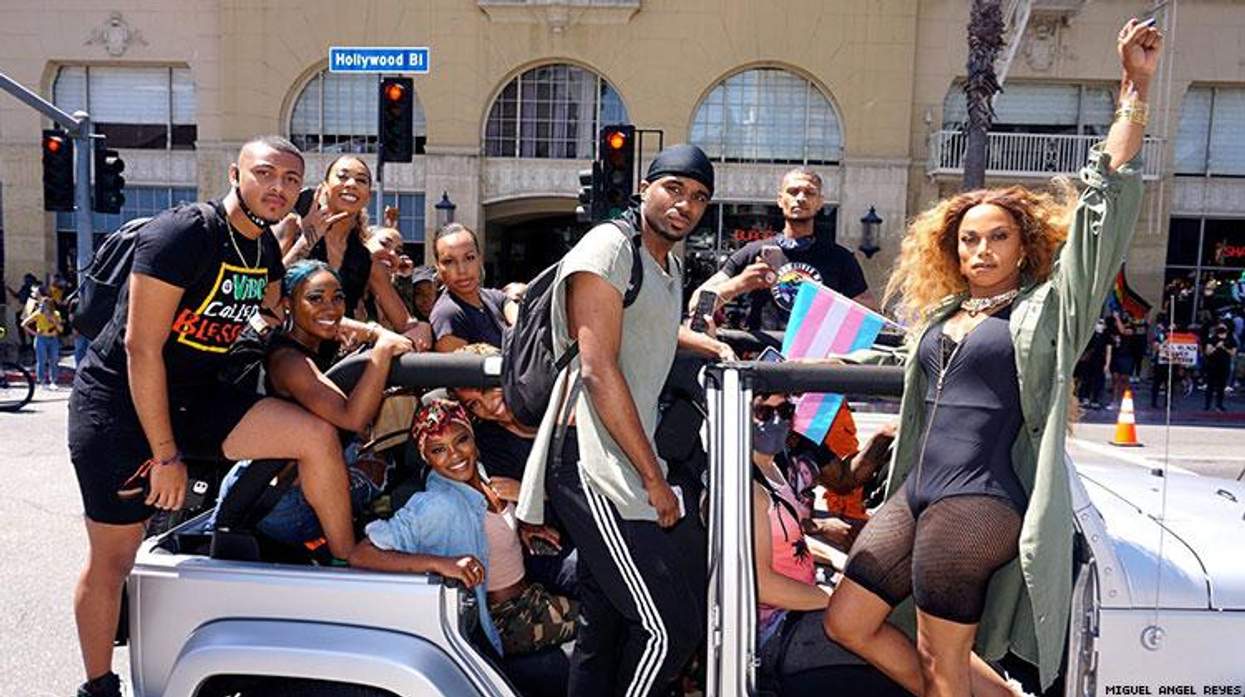 Black Lives Matter Hollywood Blvd