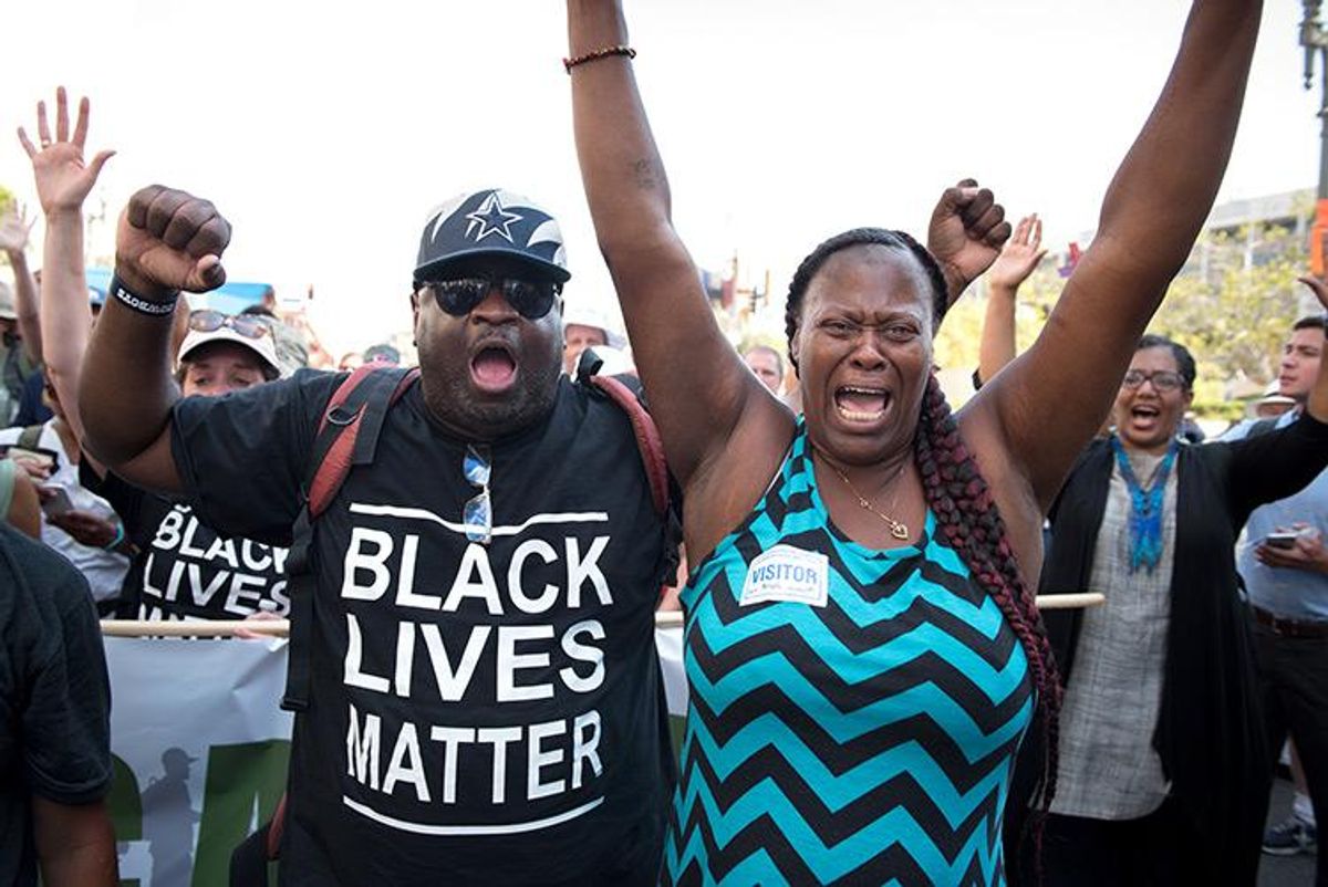 Black Lives Matter Los Angeles Yannick Delva