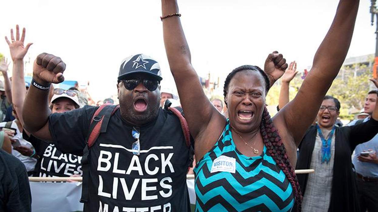 Black Lives Matter Los Angeles Yannick Delva