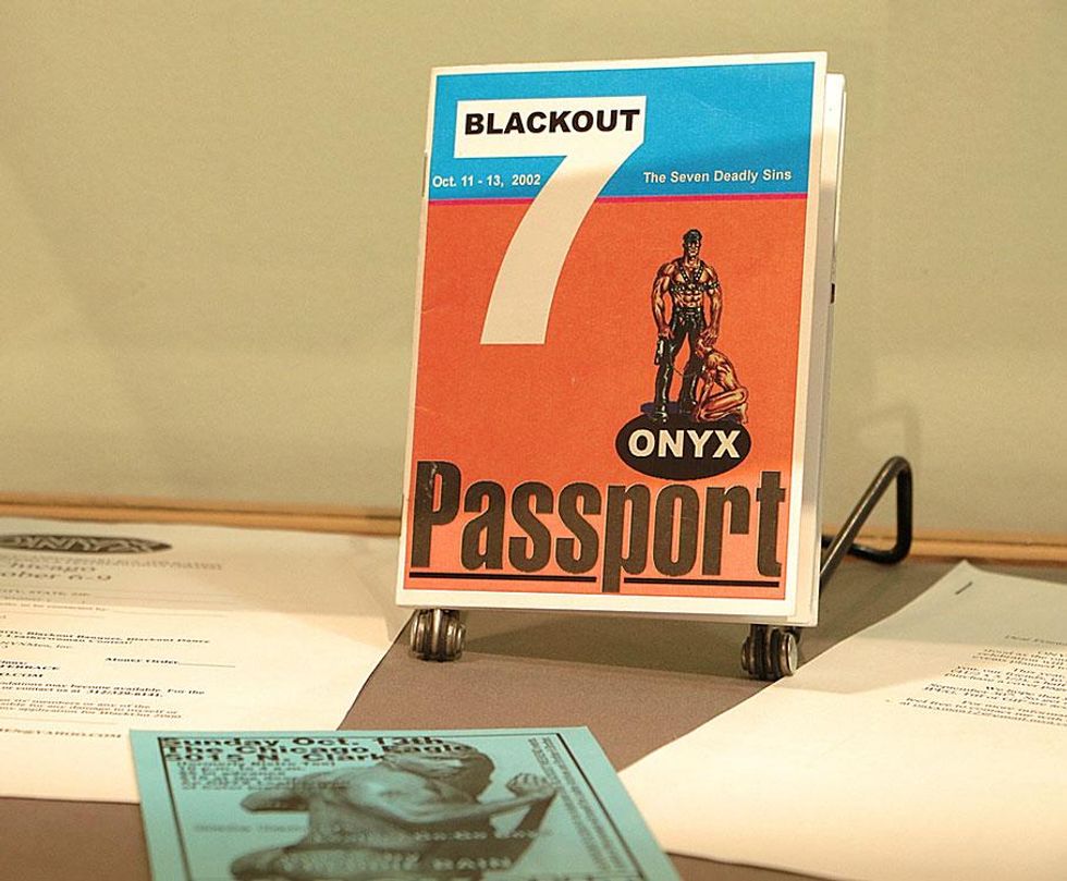 BlackOut 7 run book; flyer for BlackOut party.