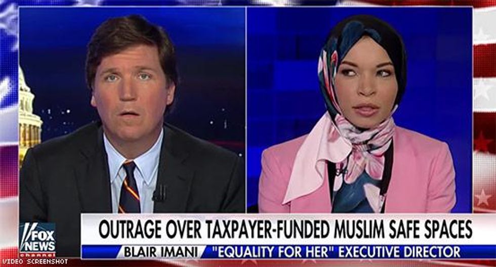 Blair Imani Comes Out While Facing Off with Tucker Carlson