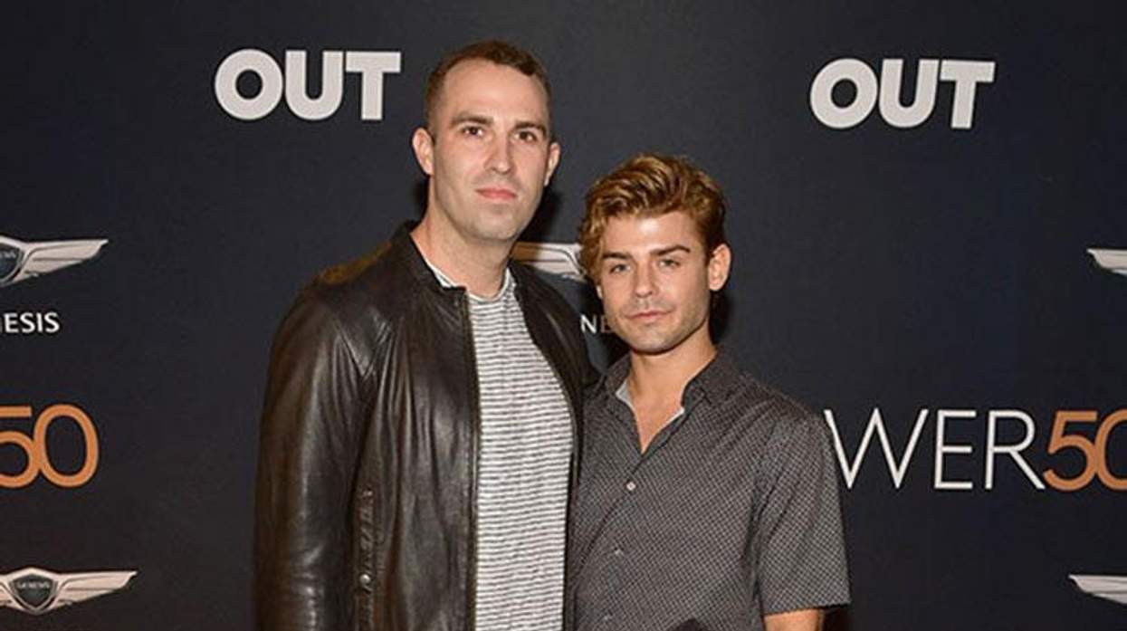 Blake Knight and Garrett Clayton