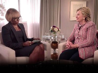 Hillary Clinton Lesbian Porn - Mary J. Blige, Hillary Clinton Discuss Being a Woman in Power (Video)