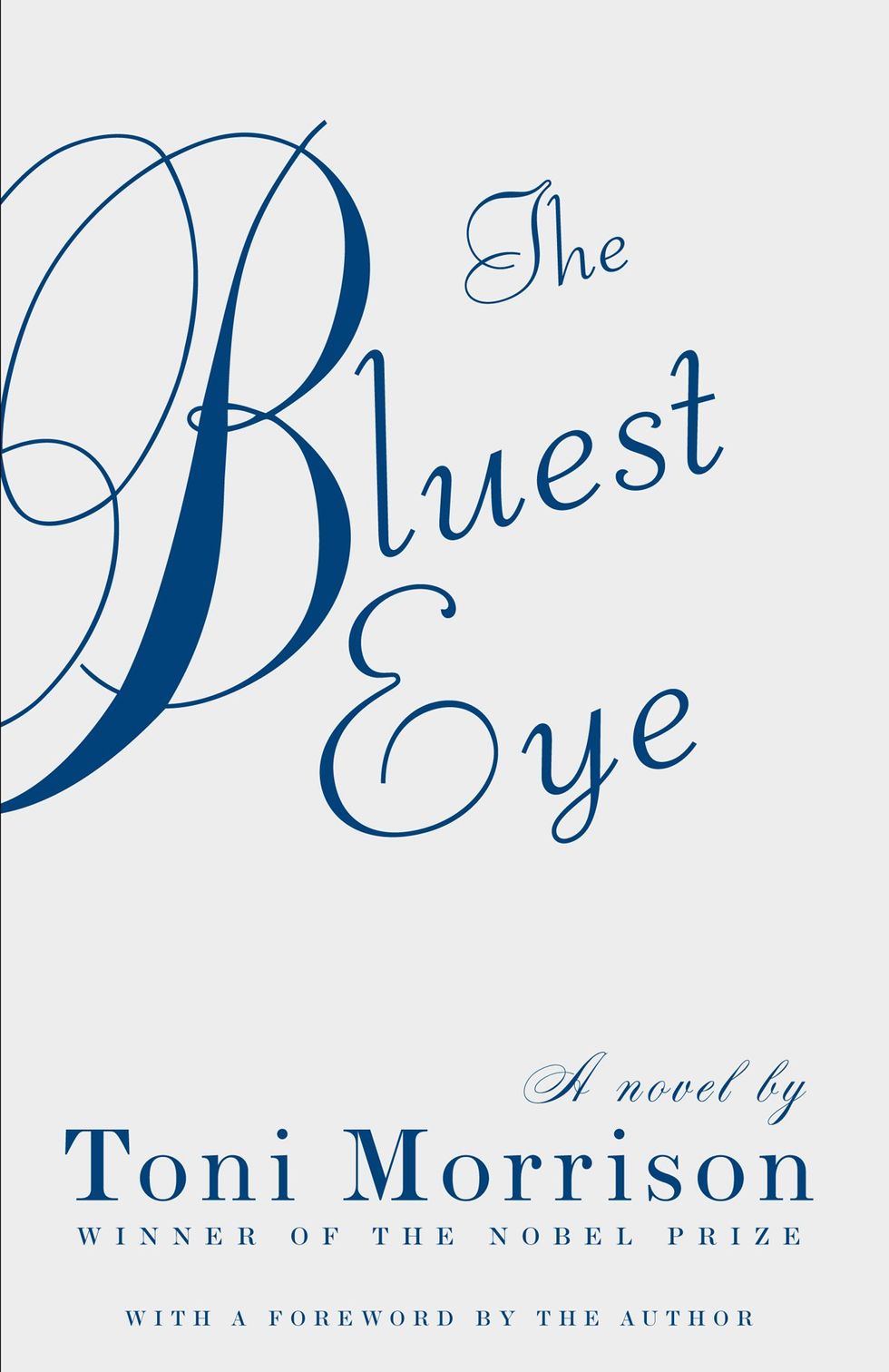 book cover The Bluest Eye by Toni Morrison