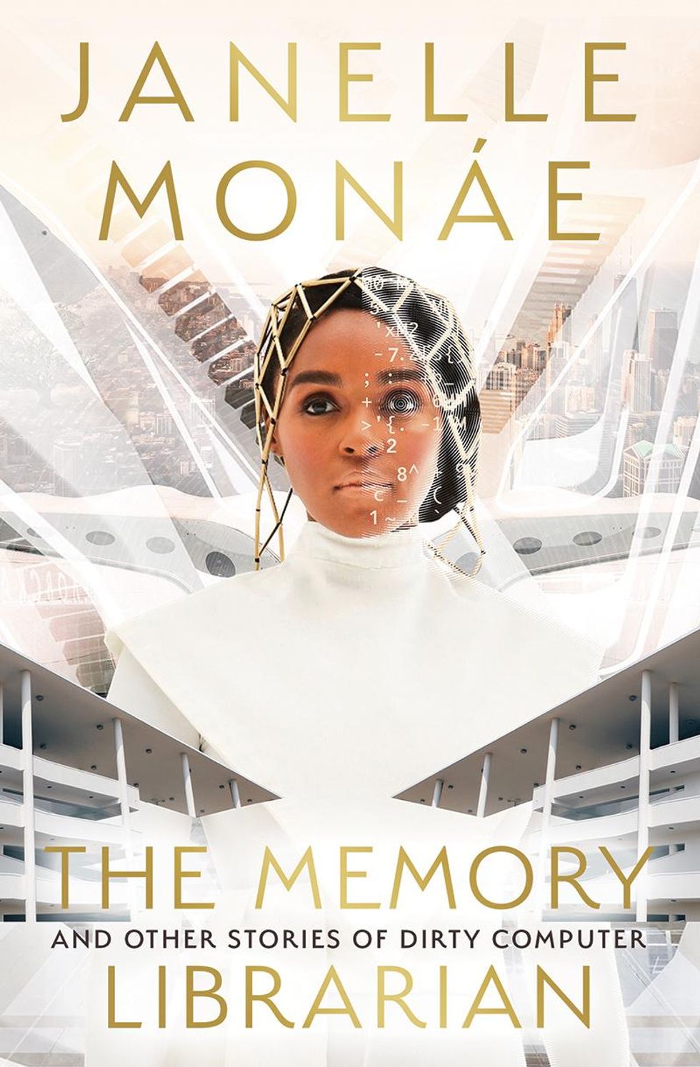 Book cover: The Memory Librarian by Janelle Mon\u00e1e