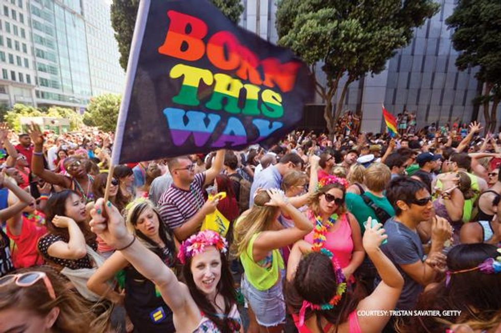 Born This Way Flag San Francisco Pride