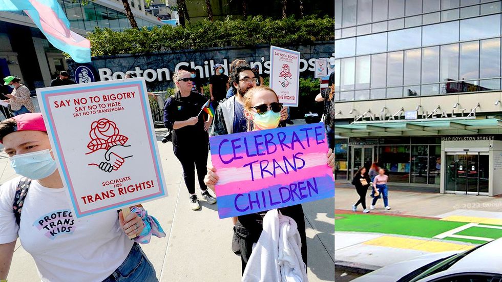 Boston Childrens Hospital Protest Protect Transgender Kids Fenway Health Institute