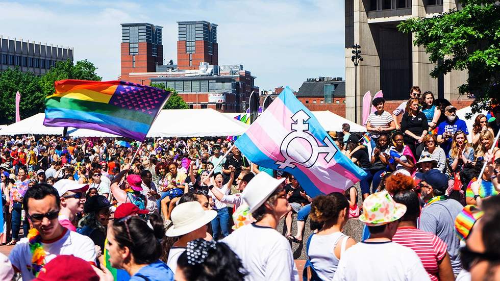 Boston MA LGBTQIA pride celebration