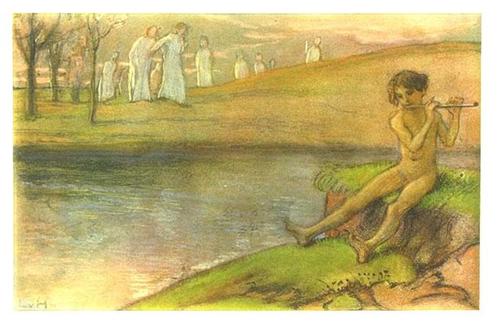 Boy-playing-flute-pan