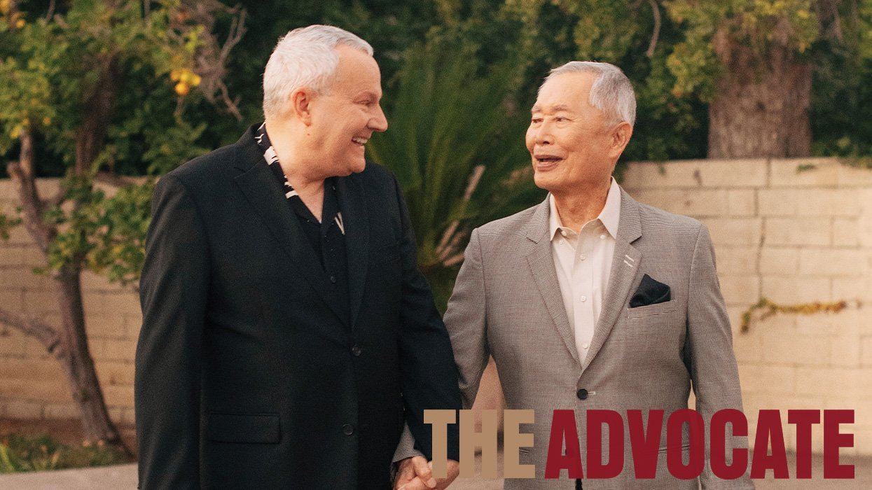 Brad and George Takei