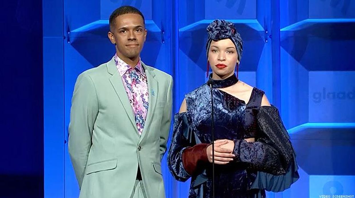 Brandon Wolf and Blair Imani