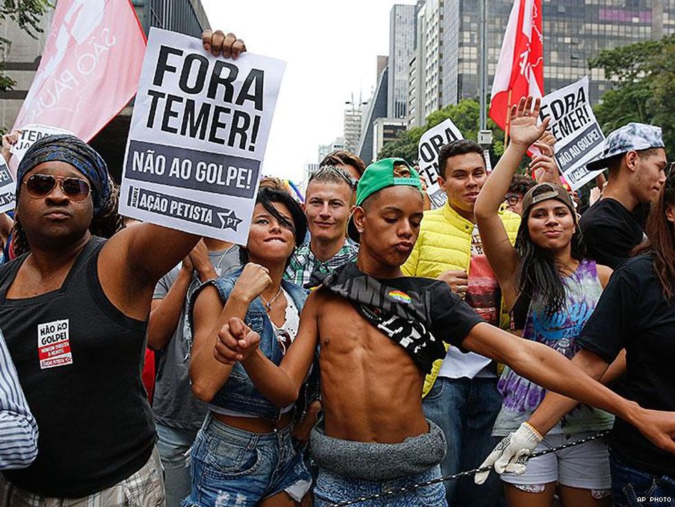 Brazil Explodes With Pride