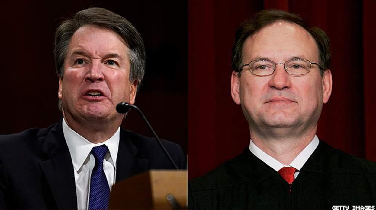 Brett Kavanaugh and Samuel Alito