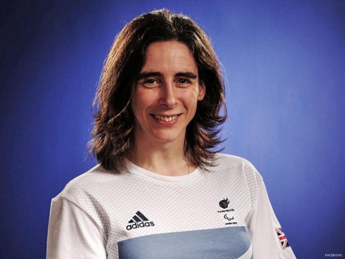 British Paralympian Claire Harvey