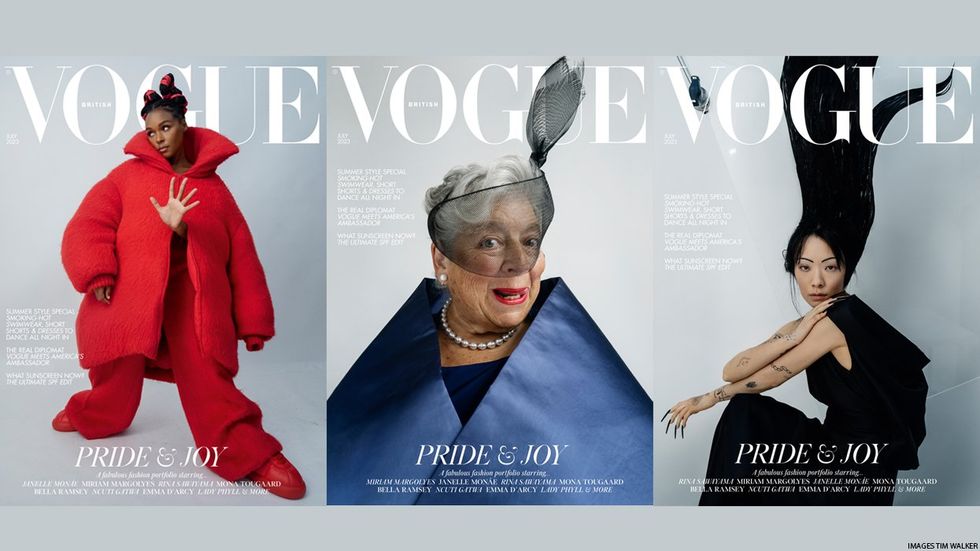 British Vogue Pride Covers