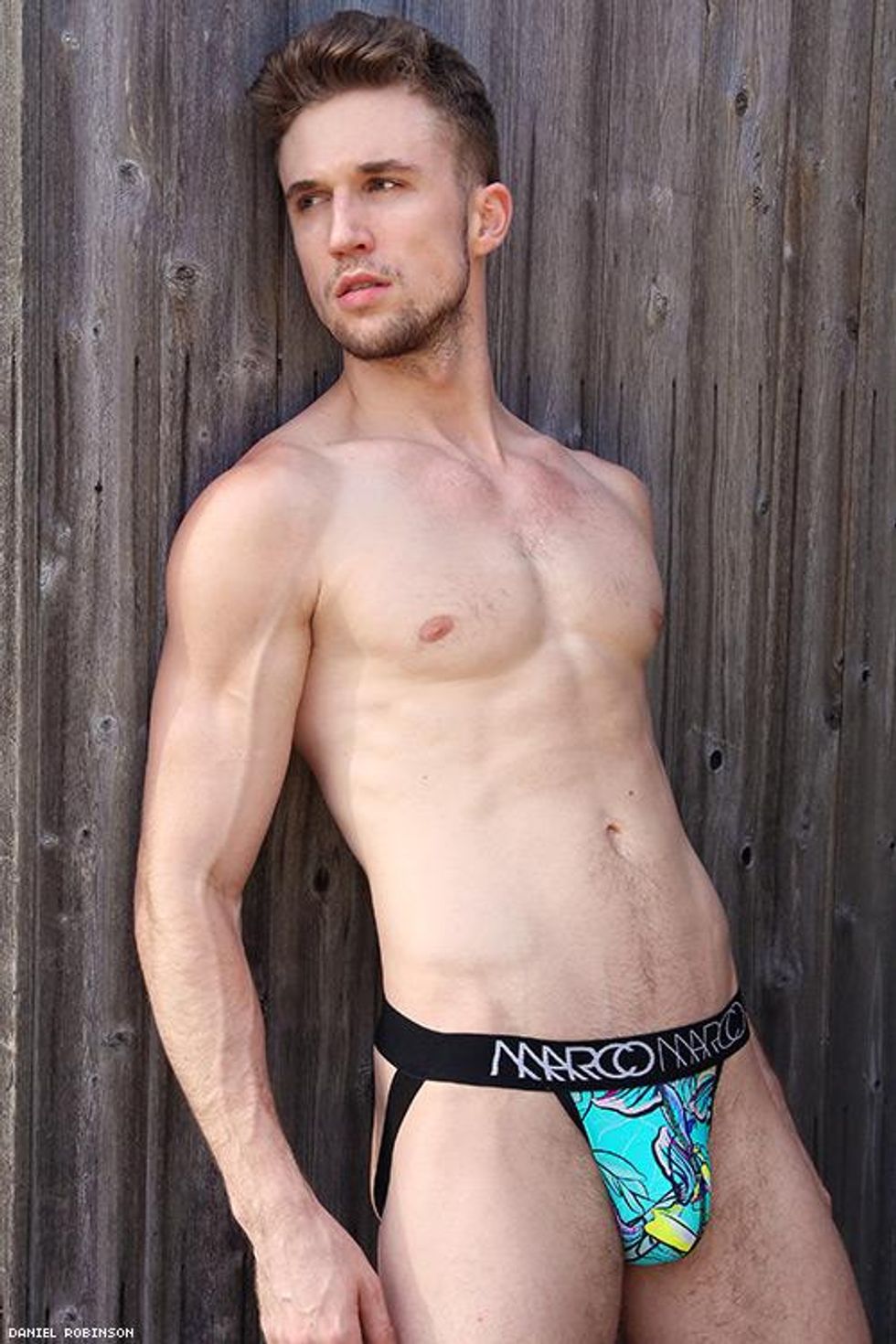 Broadway Bares performer Madison Ingles in Marco Marco