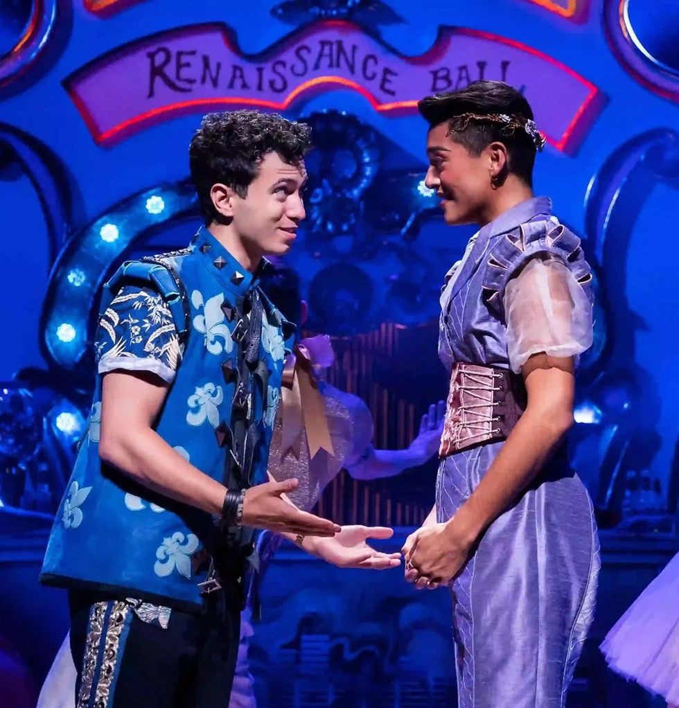 broadway show and juliet cast has nonbinary character