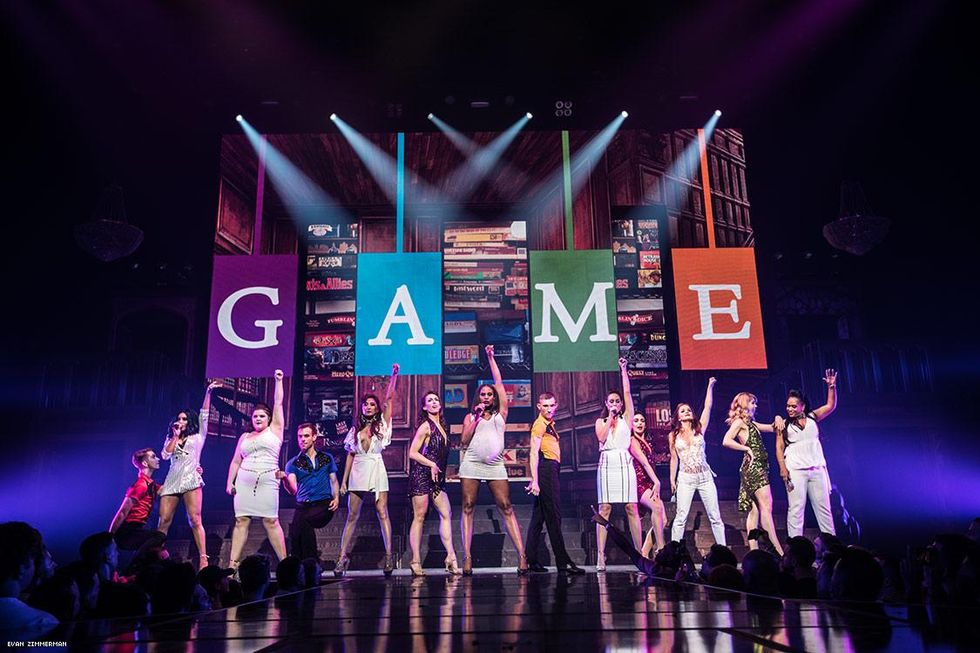 Broadway\u2019s hottest actors and dancers, including the boys from the Boys in the Band, came together for a fierce and steamy evening of fun and sensational striptease at Broadway Bares: Game Night.