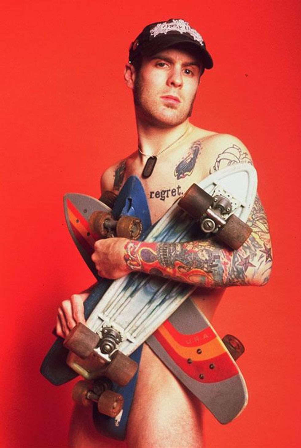 Bruce LaBruce, Skateboard Dress, 2005, courtesy of the artist and Tom of Finland Store