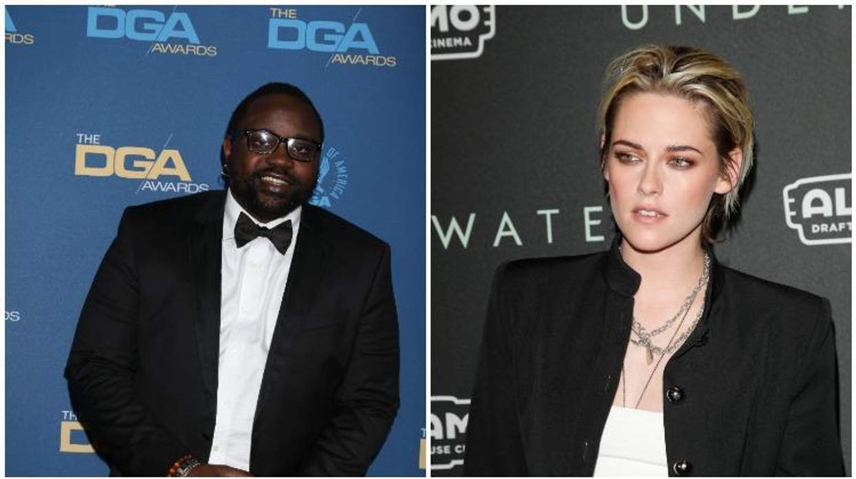 Bryan Tyree Henry and Kristen Stewart