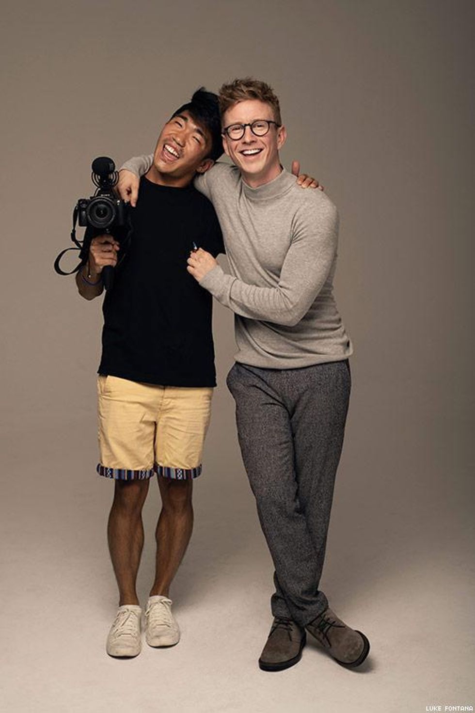 BTS of Our Cover Story With Tyler Oakley