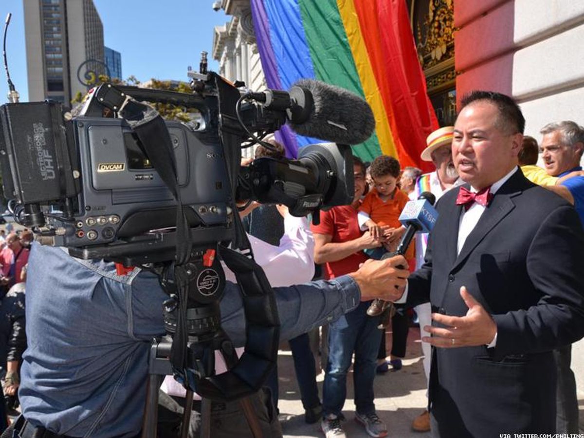 California Assemblyman Phil Ting celebrates nationwide marriage equality