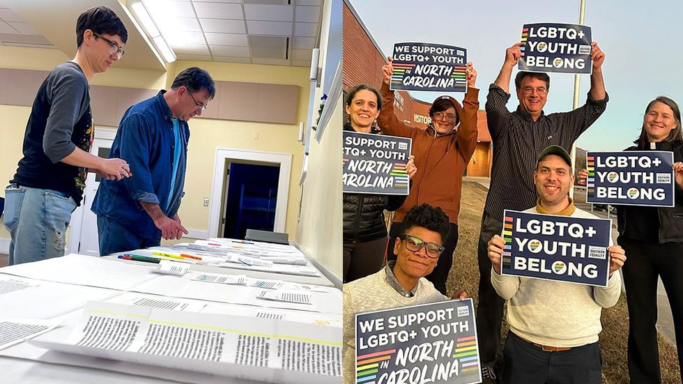 Campaign for Southern Equality office LGBTQ support group Asheville NC