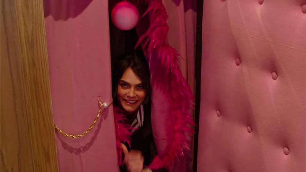 Cara Delevingne\u2019s Vagina Tunnel