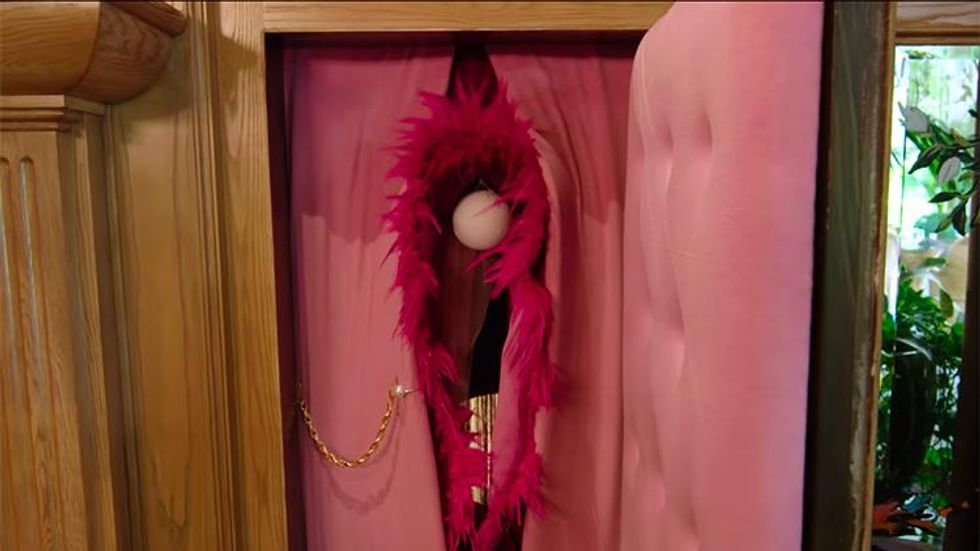 Cara Delevingne\u2019s Vagina Tunnel