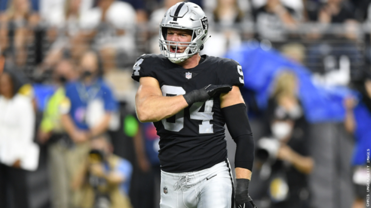 Carl Nassib Forces Game-Winning Fumble in First Game After Coming Out