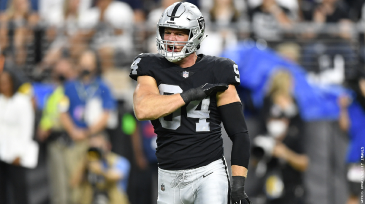 Carl Nassib Forces Game-Winning Fumble in First Game After Coming Out