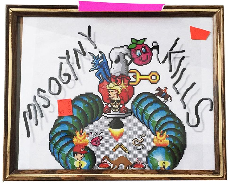 Carolina Hicks, aka SBTL CLNG, "MISOGYNY" KILLS, 2016