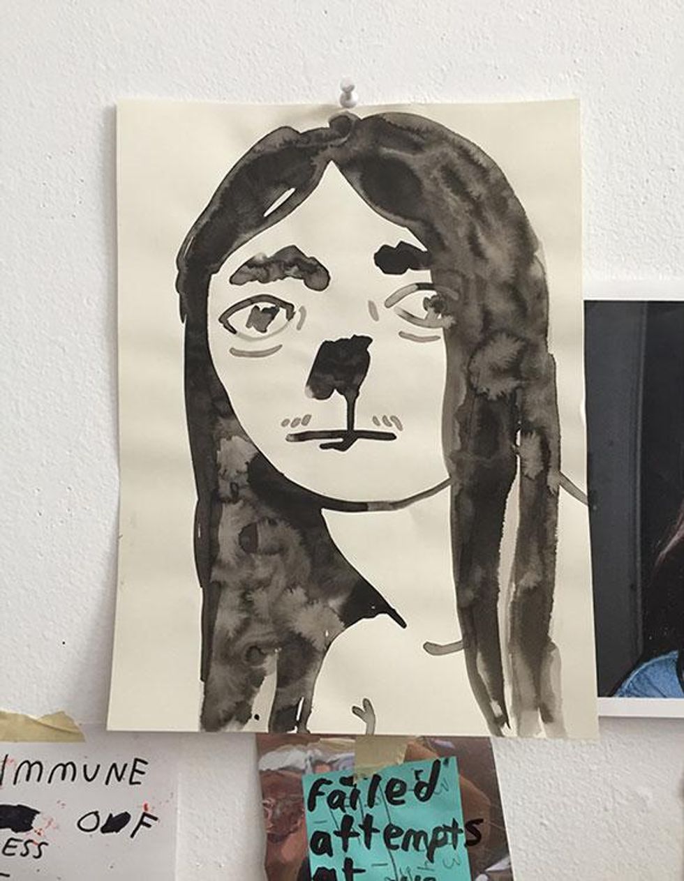 Carolina Hicks, aka SBTL CLNG, Untitled drawing, 2017