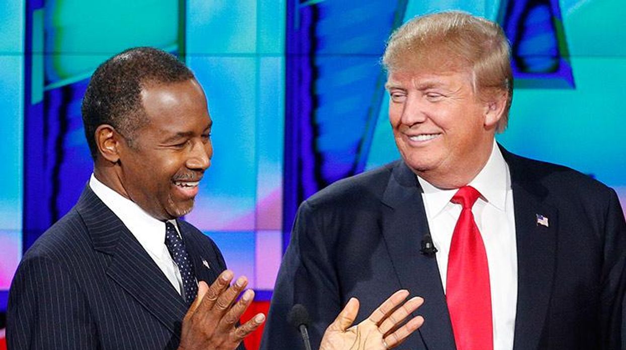Carson and Trump