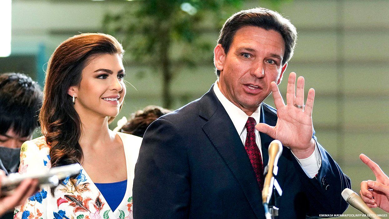 Casey and Ron DeSantis