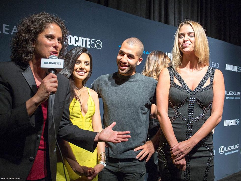 Cast members of "What Happens at The Abbey"