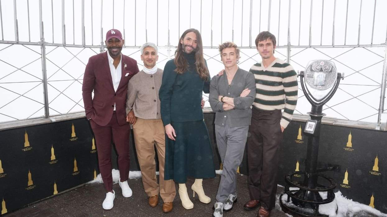 Cast of 'Queer Eye' Visits the Empire State Building