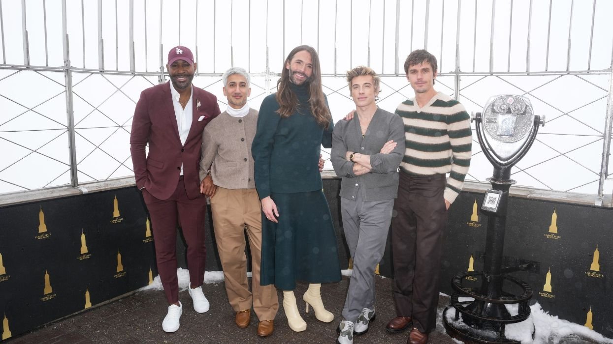 Cast of 'Queer Eye' Visits the Empire State Building